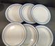 Earthstone Blue Reef Trend Pacific Dinner Plate (set of 6) VGC see description