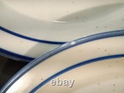 Earthstone Blue Reef Trend Pacific Dinner Plate (set of 6) VGC see description