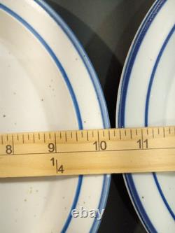 Earthstone Blue Reef Trend Pacific Dinner Plate (set of 6) VGC see description