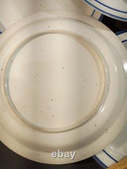 Earthstone Blue Reef Trend Pacific Dinner Plate (set of 6) VGC see description