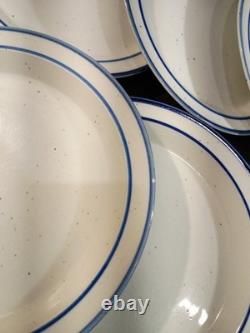 Earthstone Blue Reef Trend Pacific Dinner Plate (set of 6) VGC see description