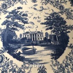 Eaton Fine Dining Country Heritage Blue 10.5 Dinner Plates Set of 10 New