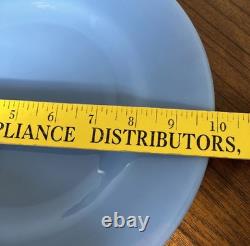 Effetre Murano Italy Plates Translucent Blue Glass Lot of 4 10 Dinner RARE GUC