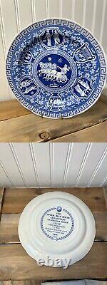 Eight(8) Spode Blue Room Collection Tradition Series Dinner Plates