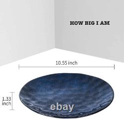 Elegant 24-Piece Ceramic Dinnerware Set for 6 Dishwasher & Microwave Safe