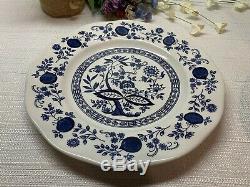 Enoch Wedgewood Tunsall Dinnerware BLUE ONION, 9 7/8 Dinner Plates (6)Beautiful