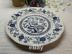 Enoch Wedgewood Tunsall Dinnerware BLUE ONION, 9 7/8 Dinner Plates (6)Beautiful