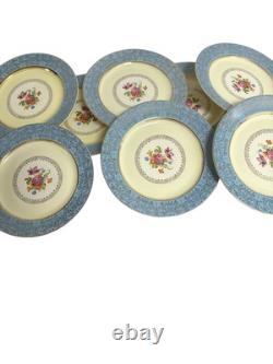 Exquisite Steubenville USA 9 Dinner Plates, Set Of 8