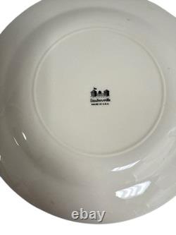 Exquisite Steubenville USA 9 Dinner Plates, Set Of 8