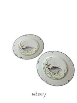 FITZ & FLOYD LA MER 10 Dinner Set of 8 Plates