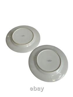 FITZ & FLOYD LA MER 10 Dinner Set of 8 Plates