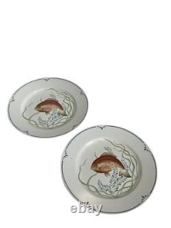 FITZ & FLOYD LA MER 10 Dinner Set of 8 Plates