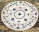 FIVE(5) Churchill England FINLANDIA BLUE WHITE DINNER PLATES EX COND 10D