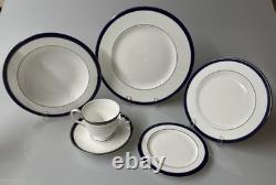 Federal Cobalt pattern by Lenox, 6 Piece Dinner Set -four Sets Available