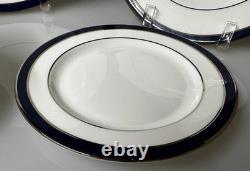 Federal Cobalt pattern by Lenox, 6 Piece Dinner Set -four Sets Available