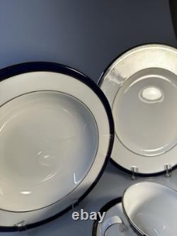 Federal Cobalt pattern by Lenox, 6 Piece Dinner Set -four Sets Available