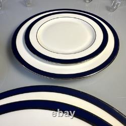 Federal Cobalt pattern by Lenox, 6 Piece Dinner Set -four Sets Available