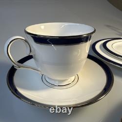 Federal Cobalt pattern by Lenox, 6 Piece Dinner Set -four Sets Available