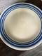 Fiestaware HLCCA Exclusive Blue Stripe Dinner Plate 10.5 Inch