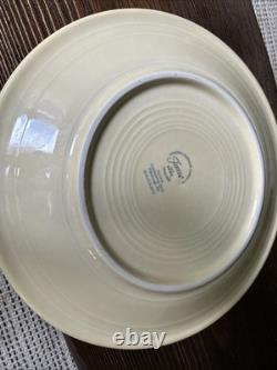 Fiestaware HLCCA Exclusive Blue Stripe Dinner Plate 10.5 Inch