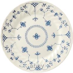 Finlandia Blue Chelsea 12-Piece Elegant Dinner Set for Stylish Dining