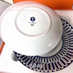 HERMES Dinner Plate Bleus d'Ailleurs Blue Dish Tableware 2 set Ornament New