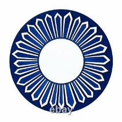 HERMES Dinner Plate Bleus d'Ailleurs Blue Dish Tableware Porcelain Ornament New