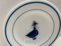 HTF Very Rare Pyrex 9 Dinner Plate withGoose Tableware From Collector Estate #2