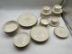 Haviland Chatelle 46 Piece Dinnerware Service Set For 6 GOLD & BLUE