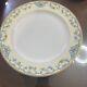 Haviland & Co Limoges Noinville Dinner Plate Gold Trim Ivory Blue Lot Of 8 93/4