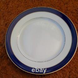 Haviland Turenne Cobalt Blue Dinner Plate