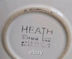Heath Ceramics Blue Moonstone with White Rim 11 1/4 Dinner Plate