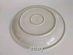 Heath Ceramics Blue Moonstone with White Rim 11 1/4 Dinner Plate