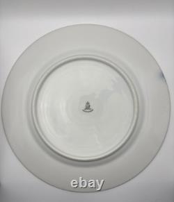 Heinrich & Co Bavaria Cobalt Blue & Gold Dinner Plate 11 Set Of 6 Porcelain