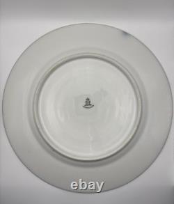 Heinrich & Co Bavaria Cobalt Blue & Gold Dinner Plate 11 Set Of 6 Porcelain