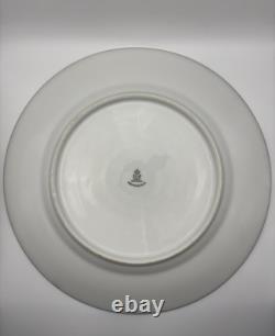 Heinrich & Co Bavaria Cobalt Blue & Gold Dinner Plate 11 Set Of 6 Porcelain