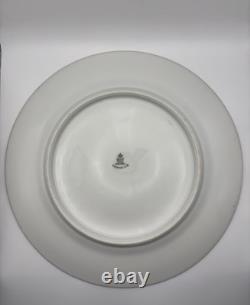 Heinrich & Co Bavaria Cobalt Blue & Gold Dinner Plate 11 Set Of 6 Porcelain