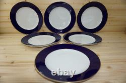 Heinrich Royal Blue Echt Kobalt (6) Dinner Plates, 9 3/4