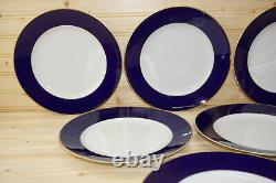 Heinrich Royal Blue Echt Kobalt (6) Dinner Plates, 9 3/4