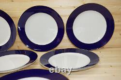 Heinrich Royal Blue Echt Kobalt (6) Dinner Plates, 9 3/4