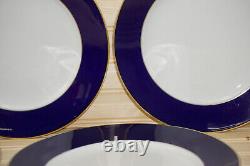 Heinrich Royal Blue Echt Kobalt (6) Dinner Plates, 9 3/4