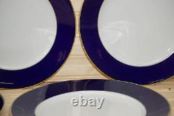 Heinrich Royal Blue Echt Kobalt (6) Dinner Plates, 9 3/4