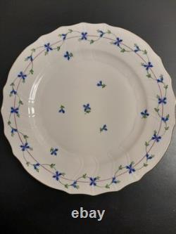 Herend #1524 Blue Garland 10 1/2 Dinner Plate Hungary