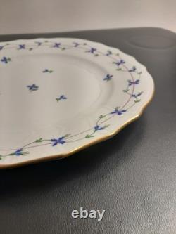 Herend #1524 Blue Garland 10 1/2 Dinner Plate Hungary