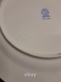 Herend #1524 Blue Garland 10 1/2 Dinner Plate Hungary