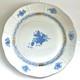 Herend Apponyi Dinner Plate Blue White 25.5cm Ceramic Excellent Condition Japan