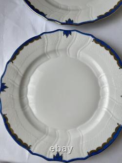 Herend Blue Princess Victoria Dinner Plate (Set of 6)