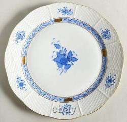 Herend Chinese Bouquet Blue Dinner Plate S10390834G2