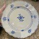 Herend Chinese Bouquet Blue garden Dinner Plate Never Used, Hung In Kitchen