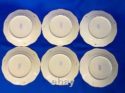 Herend Porcelain Handpainted Blue Garland Dinner, Soup And Dessert Plates (pbg)